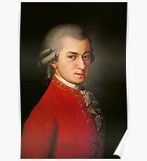 Póster Wolfgang Amadeus Mozart