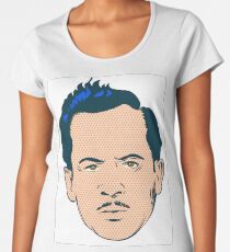 Pedro Infante Face in Vector Women's Premium T-Shirt