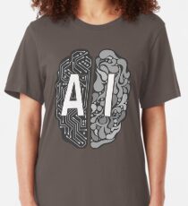 AI – Artificial Intelligence Slim Fit T-Shirt