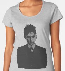 Penguin portait - Gotham Women's Premium T-Shirt