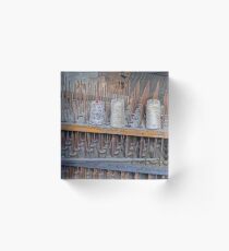 Spool Holders Acrylic Block