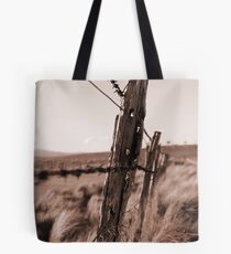 Barbed Fence Tote Bag