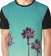 Kalifornische Palmen Grafik T-Shirt