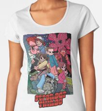 Stranger Things Vs The World Women's Premium T-Shirt