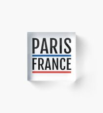 Paris France Design | Paris Acrylic Block