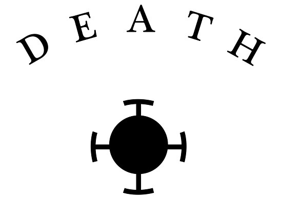 Lámina fotográfica «Trafalgar Law Death Hand Tattoo» de HayTim Redbubble