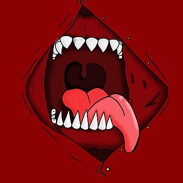 Teeth Monster Maw Jaw Vector Illustration Stock Vector (Royalty Free)  550426288 | Shutterstock