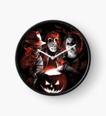 Super Villains Halloween Clock
