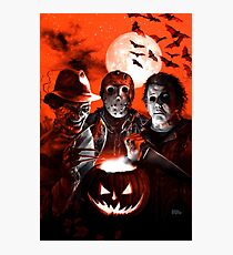 Super Villains Halloween Photographic Print