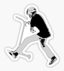 Stunt Scooter Champ Sticker