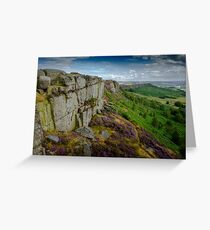 Froggatt Edge, Peak District Greeting Card