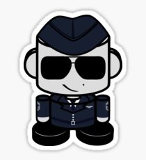 HERO'BOT Pilot Wilbur Orville Sticker