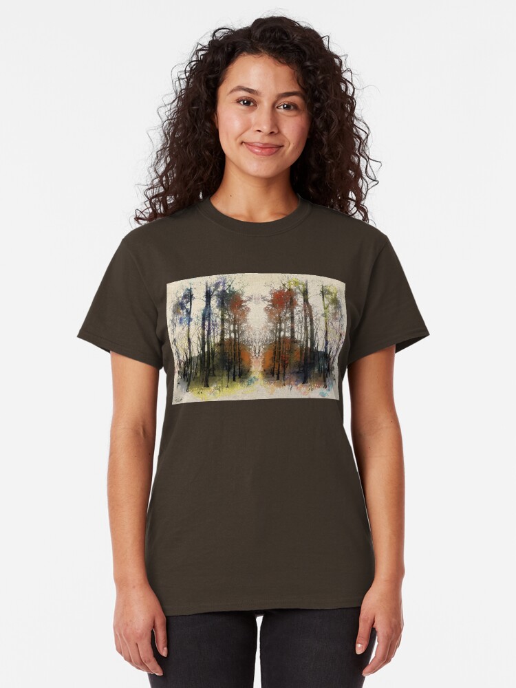 Alternate view of An Autumn Walk-through Classic T-Shirt