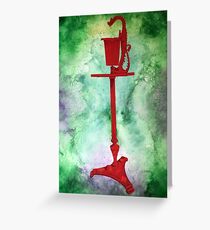 Dragon Ashtray Still Life Greeting Card