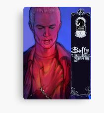 Spike btvs 20th anniversary (mock up cover) Canvas Print