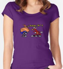 Camiseta entallada de cuello ancho Toe Jammin '