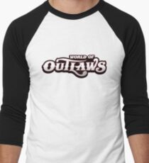 Welt der Outlaws Logo Baseballshirt für Männer