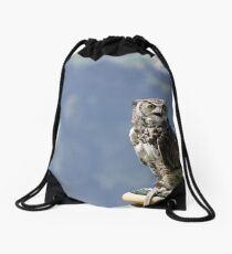 Owl Drawstring Bag