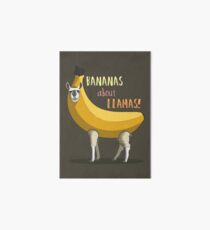 Bananas About Llamas! Art Board