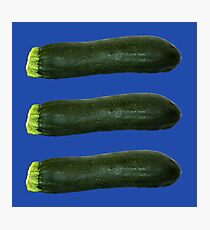 Zucchini Photographic Print