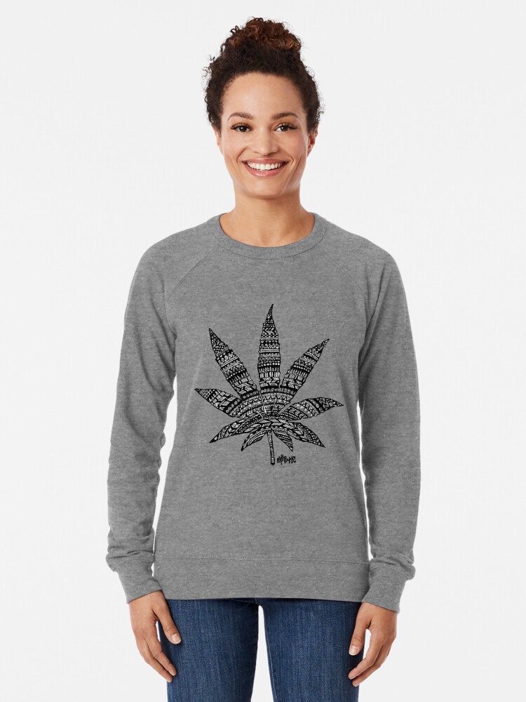 Alternate view of Chronic Leaf Lightweight Sweatshirt