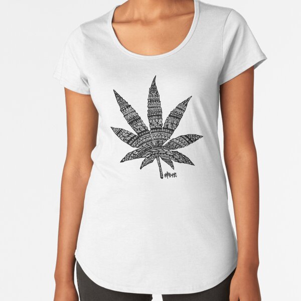 Chronic Leaf Premium Scoop T-Shirt