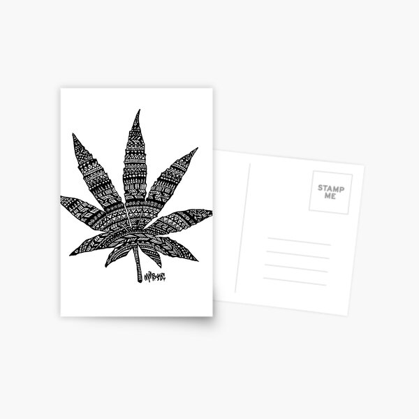 Chronic Leaf Postcard