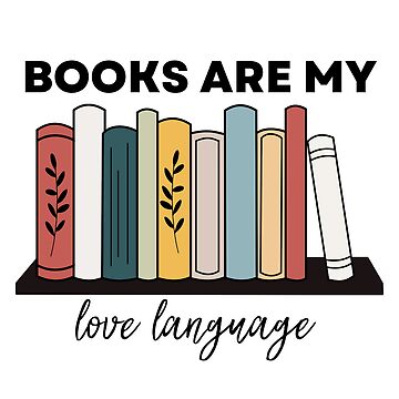 Books Are My Love Language Sticker