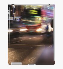 Evening Rush at Piccadilly Circus, London iPad Case/Skin