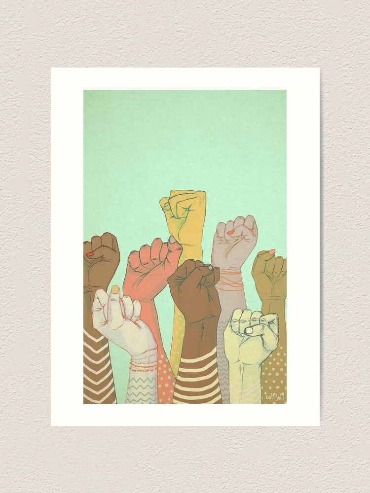 Alternate view of together Art Print