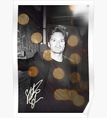 autograph. - sebastian stan Poster