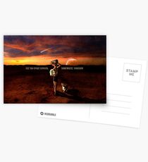 See you space cowgirl Postcards