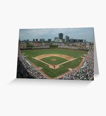 Wrigley Field Greeting Card