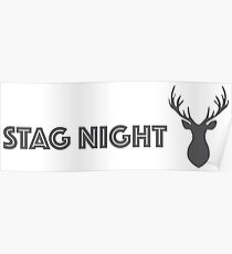 Stag Night Poster
