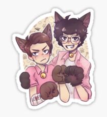 Eddie Spaghettie & Trashmouth Sticker