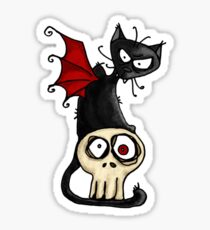 Fang kitty Sticker