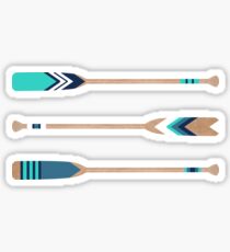 Painted Paddles Sticker