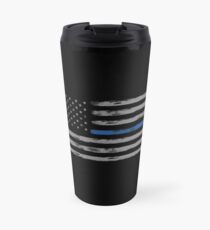 Taza de viaje Línea azul (gris)