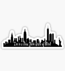 New York State of Mind Sticker