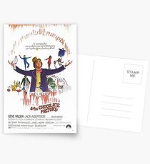Willy Wonka Postcards
