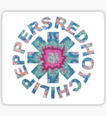 Colorful Red Hot Chili Peppers Sticker Sticker