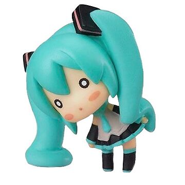 miku figure Magnet for Sale by dontkillspiders