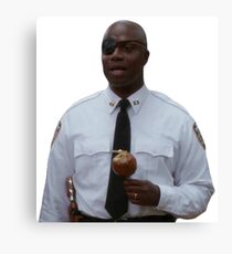 Silly Captain Holt Canvas Print