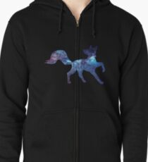 Space Fox Zipped Hoodie