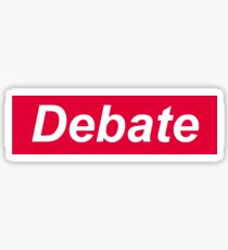 debate Sticker