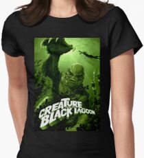 Creature From The Black Lagoon Womens Fitted T Shirt Creature From The Black Lagoon Womens Fitted T Shirt