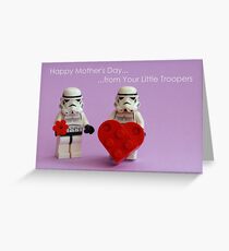 Mother's Little Troopers Greeting Card