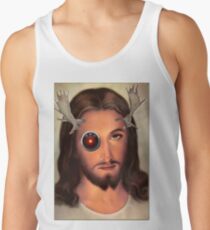 Mecha Moose Jesus Men's Tank Top