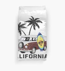 California Surfin' Duvet Cover