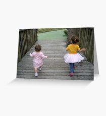 Sister Similarities Greeting Card